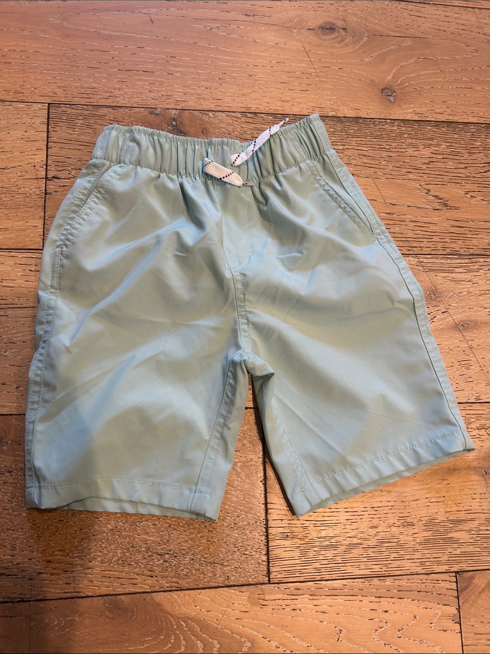 Eddie Bauer Light Blue Elastic Waist Pull-On Shorts